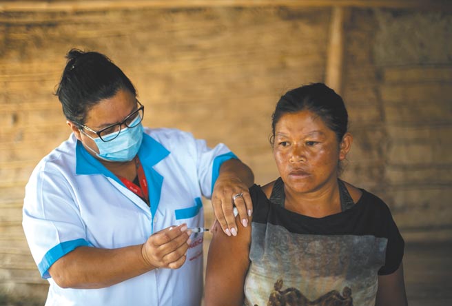 甘蔗城变疫苗试验场    图╱美联社