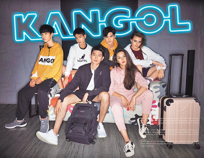 京站新櫃KANGOL於31日前推出9折優惠，單筆滿3000元贈送品牌襪子。（京站提供）