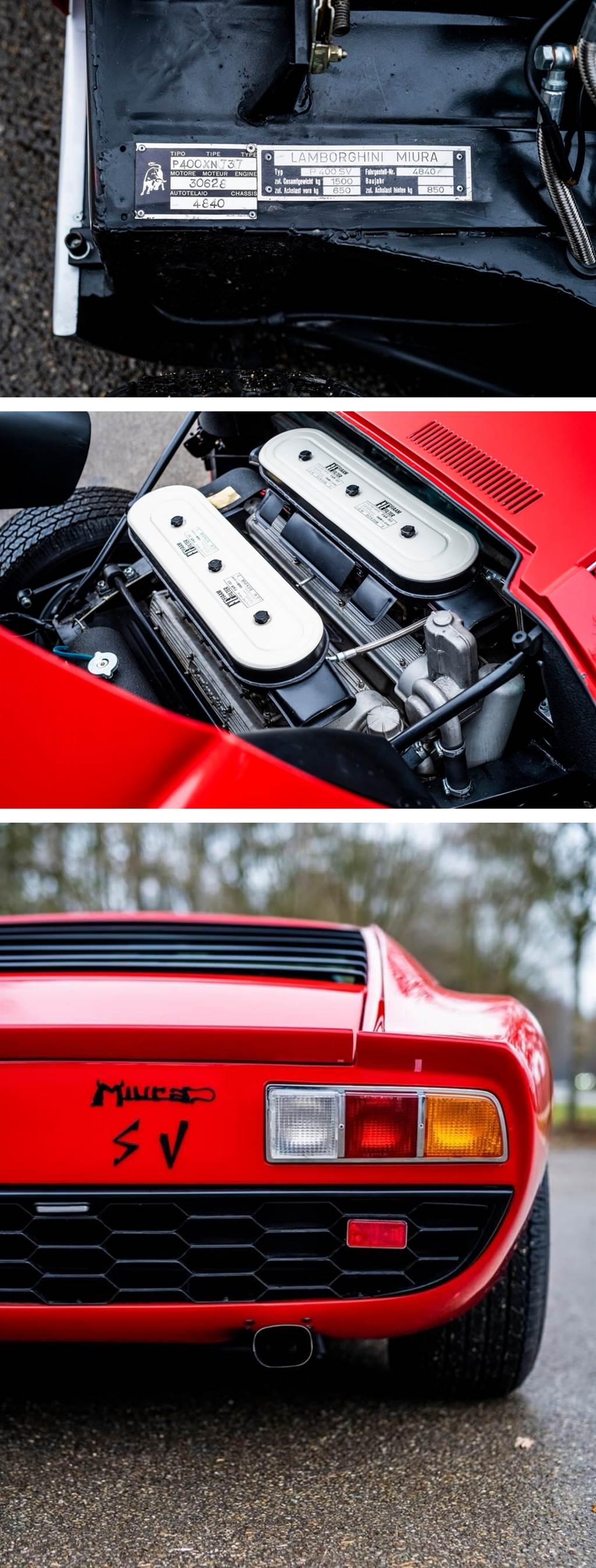Lamborghini Miura SV在蘇富比巴黎拍賣會創下超過240萬歐元「第二高」紀錄
