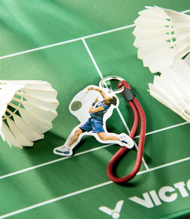 戴资颖造型悠游卡3月10日发行。（悠游卡公司提供）