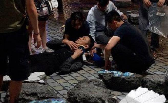 刘德华在片场惊传受伤意外。(图/翻摄自微博)