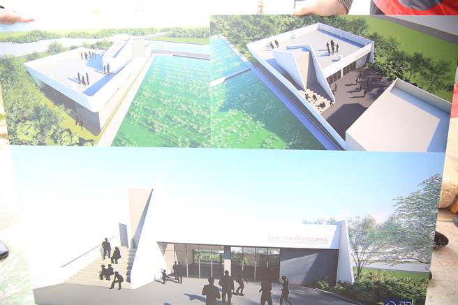 台中市首座市民活動中心，圖為模擬圖。（台中市府提供／陳淑娥台中傳真）