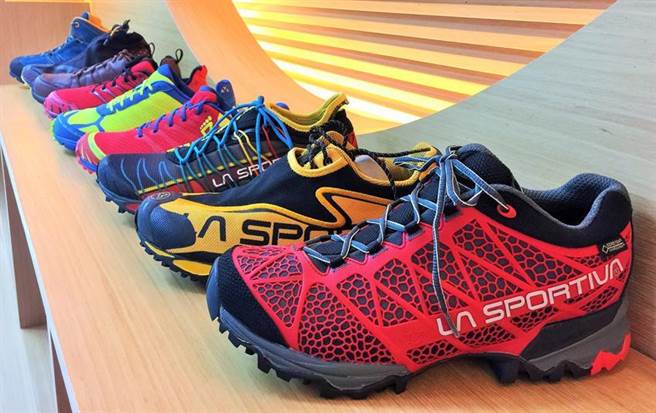 鈺齊-KY主力客戶，包括La Sportiva等數十個品牌鞋品。（圖／劉朱松）
