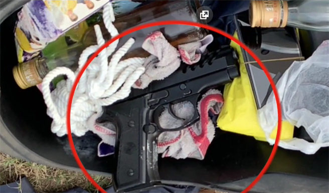 10槍轟死2人槍哪來的？ 嫌：友給槍抵賭債 家中搜出7顆子彈（翻攝畫面）