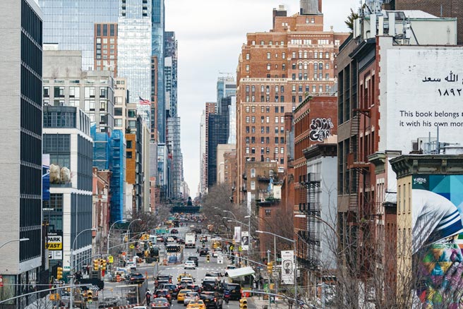 曼哈顿2月房市回温，预告低迷情况将告终。图／路透