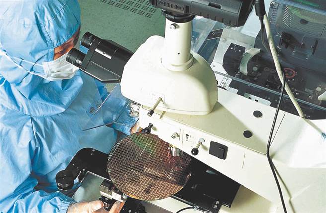 台積電8吋晶圓廠房內部生產過程。（台積電提供）