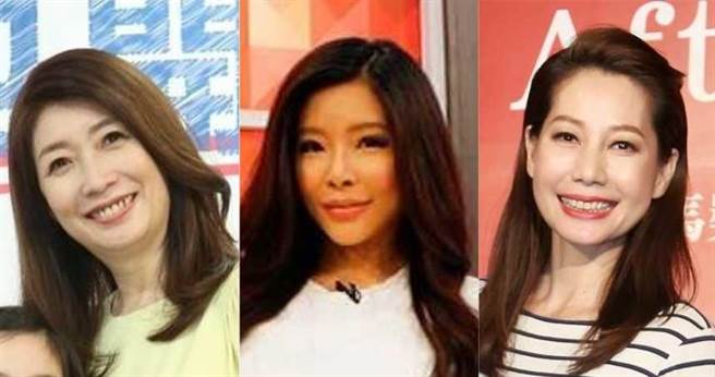 黄嘉千（左）、李爱绮（中）、丁寧（右）都是嫁给外国人，都十分了解文化差异对婚姻关系影响甚大。（图／翻摄自网路）