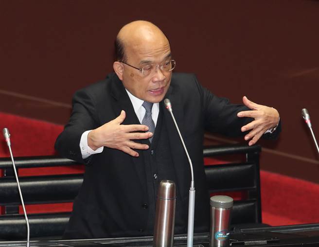 台南、高雄接连发生枪击事件，苏贞昌：人民对治安满意度高 有情杀仇杀难免。（报系资料照）