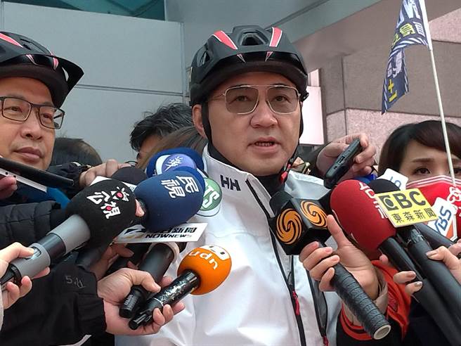 江启臣。（黄福其摄）