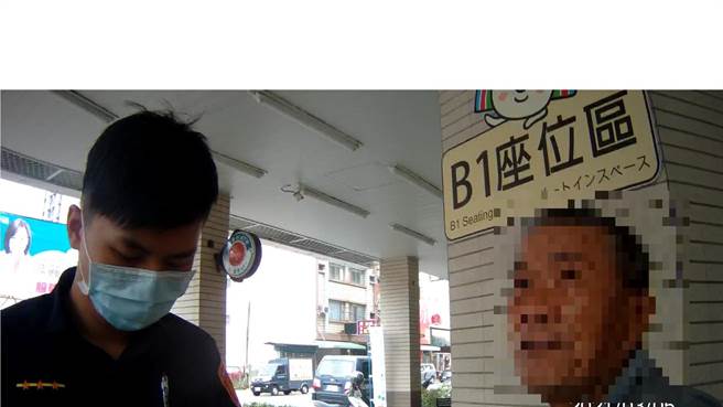 高雄1名林姓阿伯报案，指称中午吃完饭后，原本停在店外的摩托车疑似遭窃。（柯宗纬翻摄）