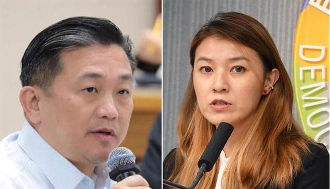 民进党发言人顏若芳称与王定宇分租套房，像宿舍一样。(本报资料照/姚志平摄）