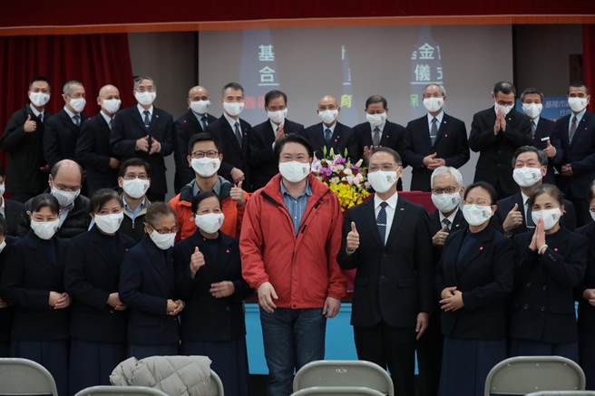 基隆市政府9日上午與慈濟慈善基金會簽訂合作共善備忘錄。（陳彩玲攝）