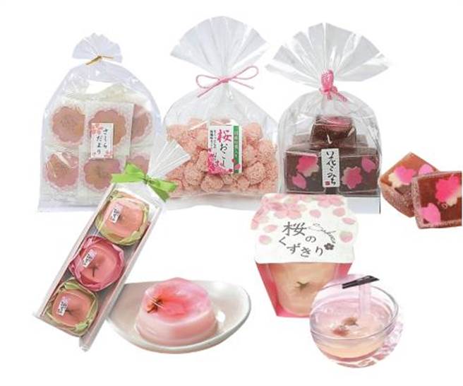 city’super推出粉嫩的「樱花系零食」。（city’super提供）