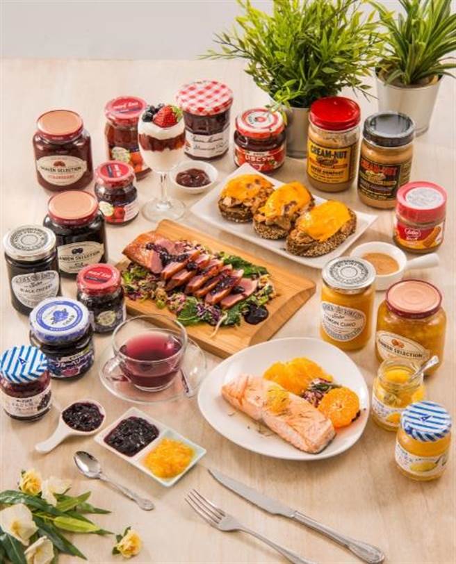 city&#8217;super春季「粉色派对」集结世界逾百款人气果酱抹酱、果酱，泡茶入菜、咸甜料理更添香。（city&#8217;super提供）