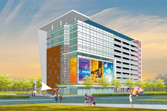 彰化市第二停車場BOT案已正式上網公告招商，企盼打造全新複合性百貨商場。（彰化市公所提供／吳敏菁彰化傳真）