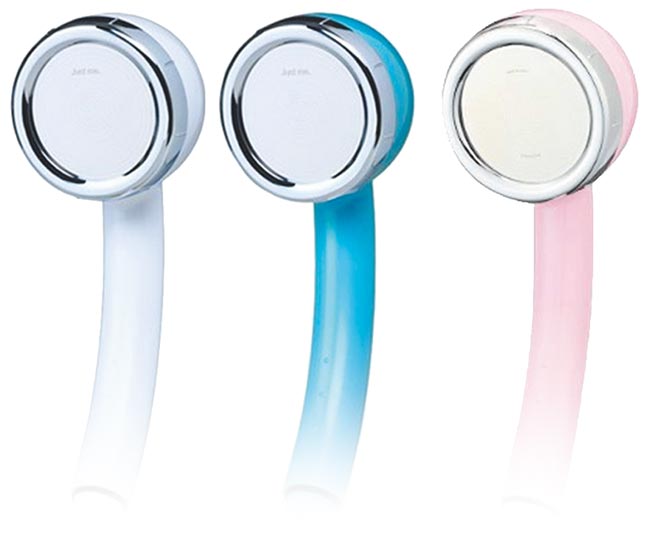 台隆手创馆日本天音极细省水莲蓬头，日本制，经实验测试，节水率高达35％，2580元。（台隆手创馆提供）