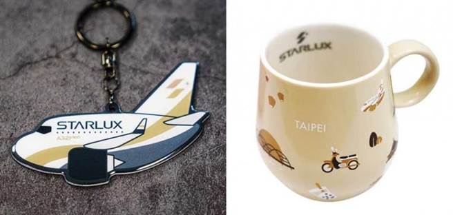星宇航空推出航点马克杯等多种限量商品，被粉丝抢购一空。（图／星宇提供）