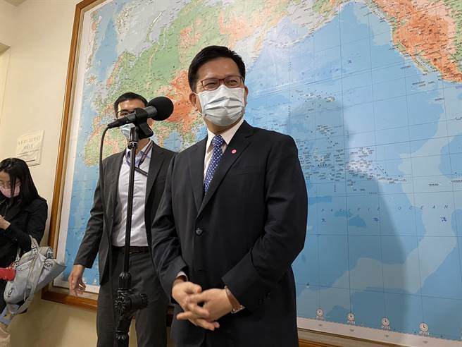 交通部长林佳龙。（陈佑诚摄）