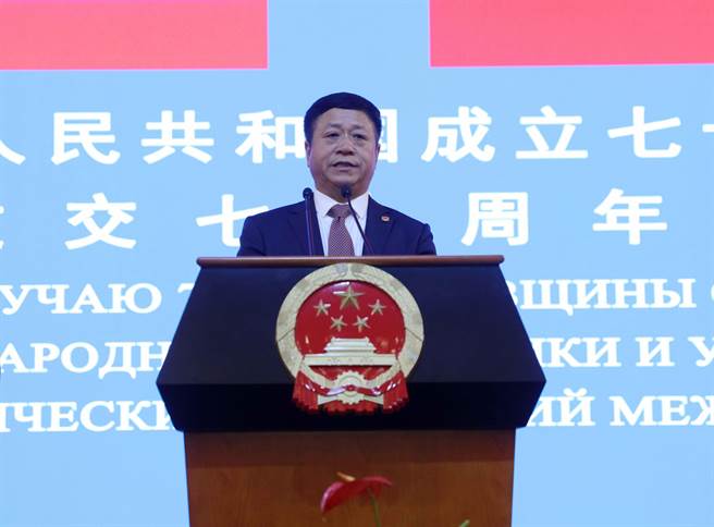 中国驻俄罗斯大使张汉晖。（中新社资料照）