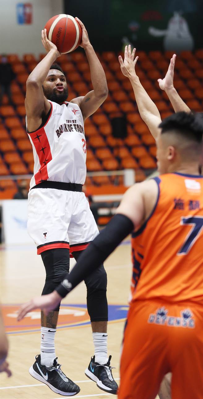 台銀外援艾爾文傷癒歸隊幫助球隊拿下2連勝，獲選上周最佳球員。(中華籃協提供)