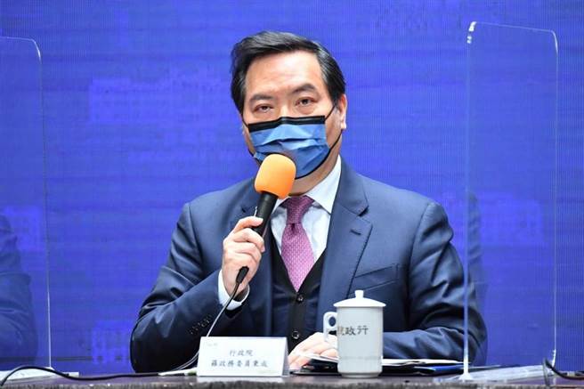 毒品危害防制条例部分条文去年被宣告违宪，政院拟配合修正。图为行政院发言人罗秉成。（政院提供）