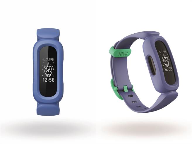 Fitbit Ace 3 的动画角色表面，会随着每日活动达成度而有所变化成长，让运动变得更加有趣。（Fitbit提供／黄慧雯台北传真）