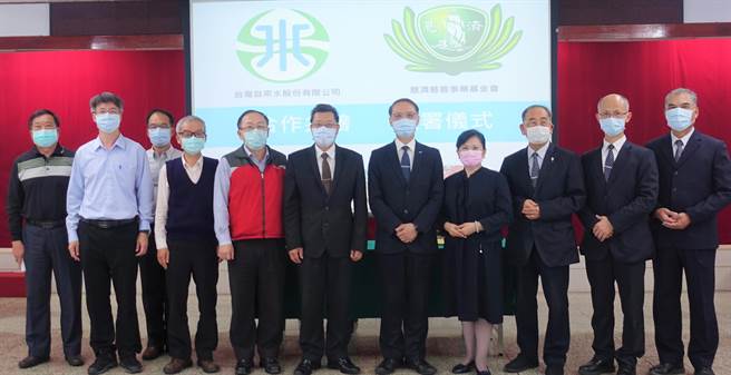 雙方未來就國際賑災緊急供水及水質淨化技術等進行合作交流，公私部門協力共同善盡身為地球村公民的責任。（主辦單位提供）