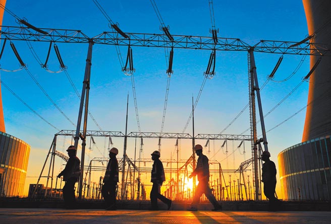 內蒙古電廠。圖／新華社