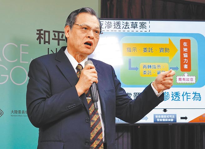 传出国安局、调查局监听党政等多人且列名册，其中，新北市调查处曾自民国106年起，监听陆委会主委陈明通0937068XXX号码。（本报资料照片）