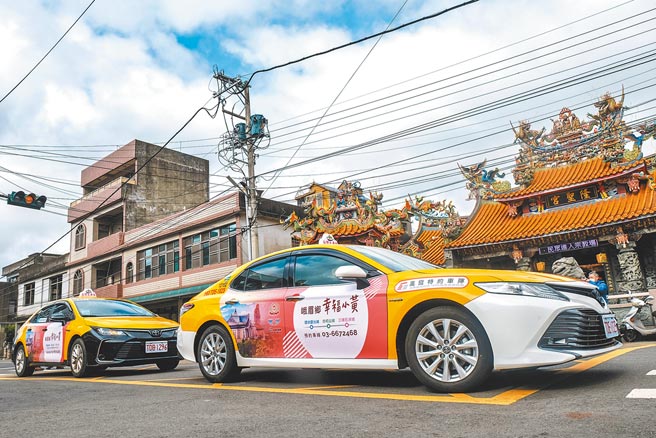 峨眉「幸福小黃」發生固定制預約制爭議，原定農曆年前上路「跳票」。（羅浚濱攝）