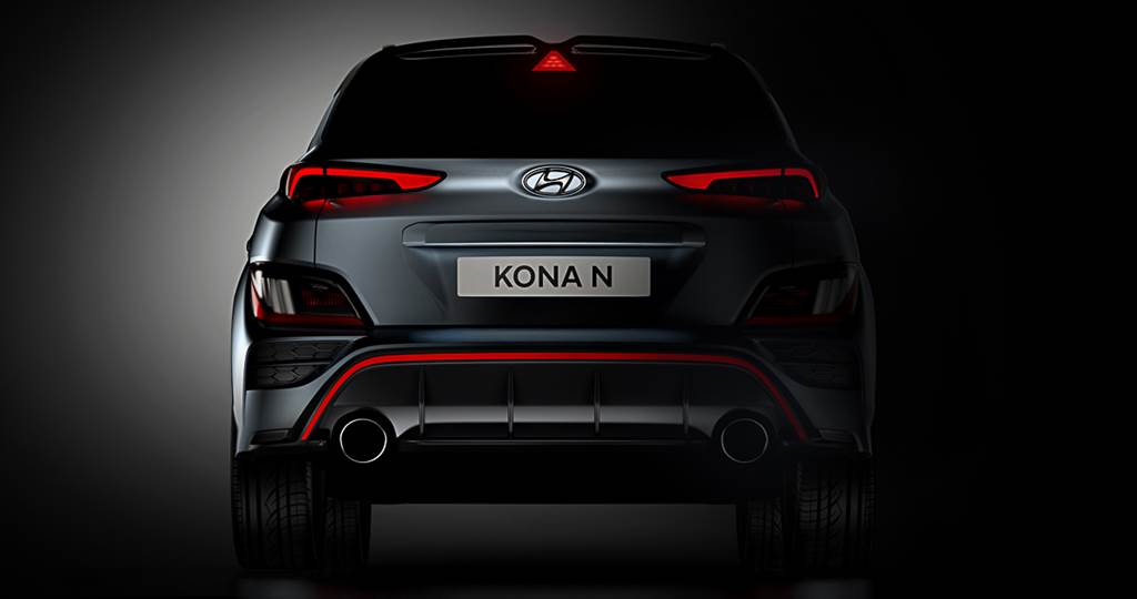 不藏了！Hyundai在Kona N發表之際公布一系列相當明顯的預示輪廓圖
