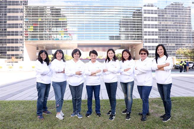 台中市府除于一级机关任用多位重要女性管理干部外，在基层同样善用女性力量。（台中市府提供／卢金足台中传真）