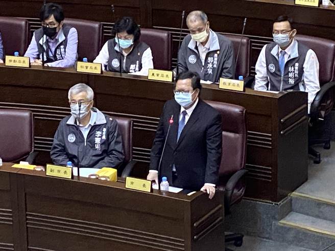 爭論不休的世界客家博覽會，在桃市府同意延到2023年、既有場館為主、市有土地蓋永久場館3條件下，議會多數決通過3億元墊付案。(蔡依珍攝)