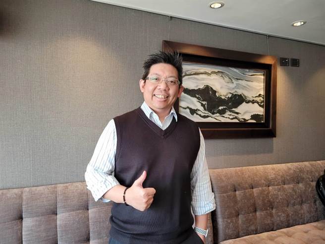 中兴保全科技副董事长林建涵。（黄琮渊摄）