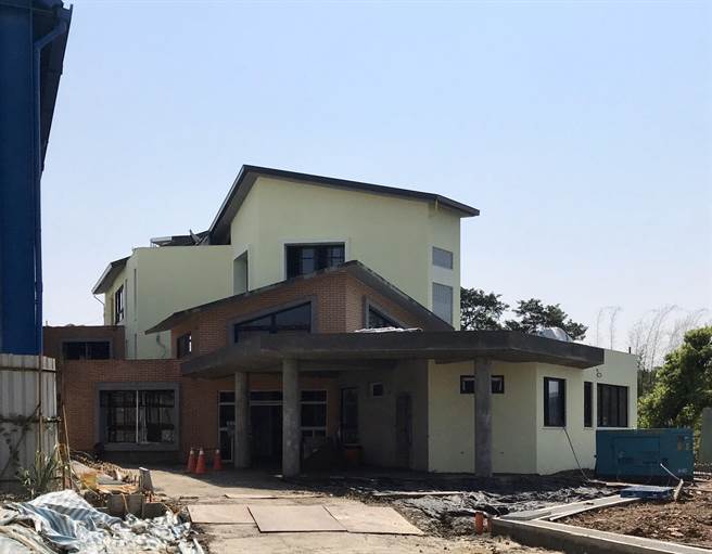 正滨国中的「成长非营利幼儿园」斥资7152万元，预计8月启用。（陈彩玲摄）