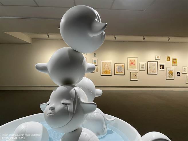 奈良美智作品的疗癒感倍受台湾藏家喜爱。（文化总会提供）