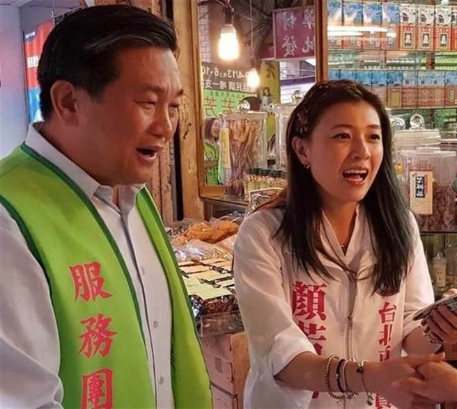 王定宇（左）、顏若芳（右）。（資料照片）