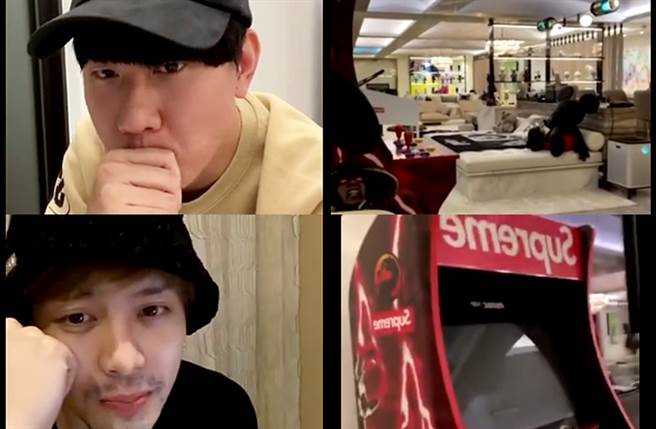 林俊杰分享4亿豪宅客厅。（图／翻摄自 IG）