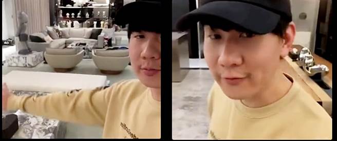 林俊杰分享开会用的客厅和家里餐厅。（图／翻摄自 IG）