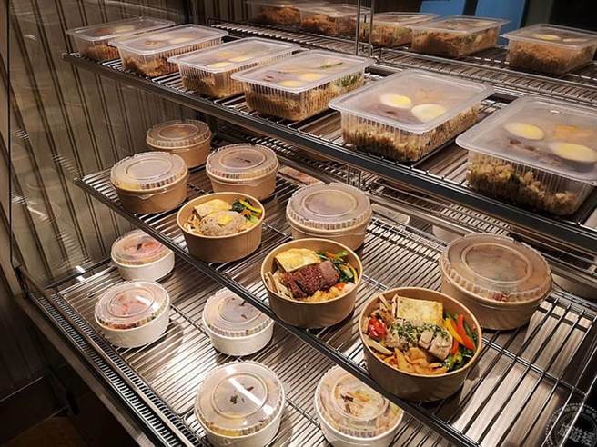 餐盒区。(洪书瑱摄)