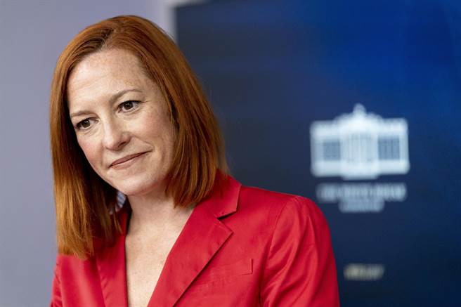 白宮新聞秘書莎琪（Jen Psaki）。(圖/美聯社)

