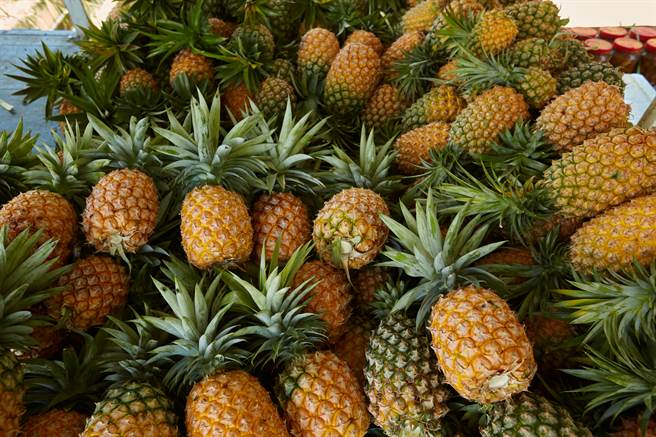 台湾凤梨目前成为日本各大媒体报导焦点。(示意图/shutterstock)