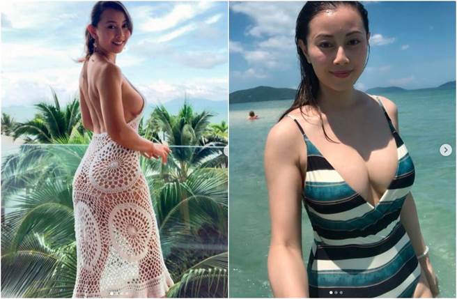 袁嘉敏有34D火辣身材。（图／翻摄自袁嘉敏IG）