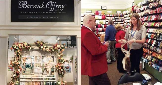 缙阳的美国大客户Berwick Offray是百年缎带老店，深受消费者欢迎。（图／翻摄自Berwick Offray脸书）