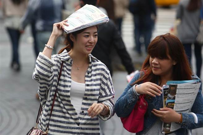 周末大台北转凉，西半部空品连6天红色警戒，气象专家表示，21日将有较强冷空气将南下。（本报系资料照）