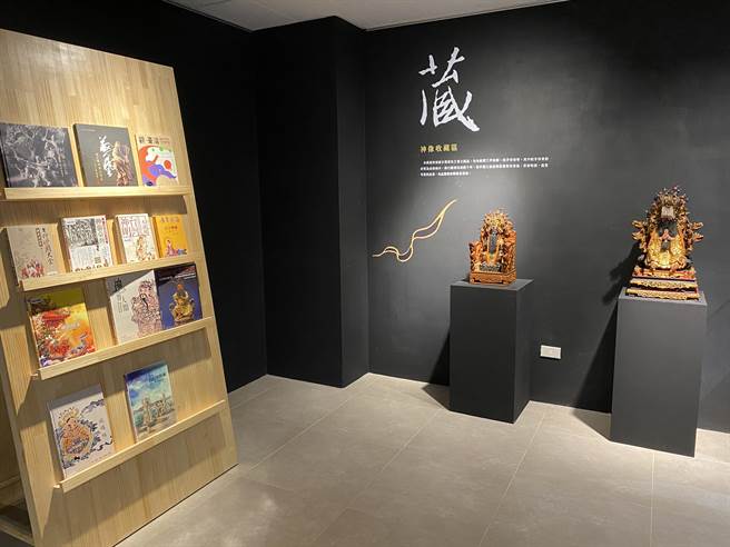 「传神」神像工艺特展。(蔡依珍摄)