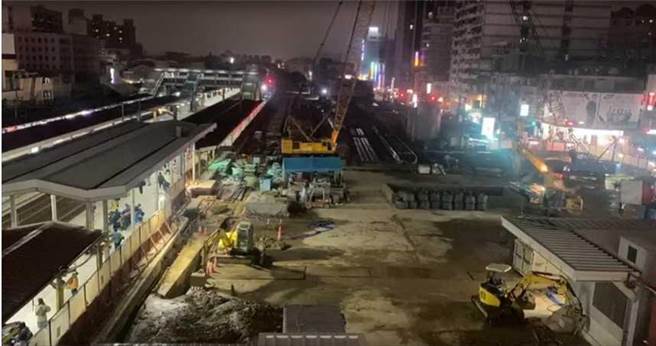 桃铁地下化中坜车站现况。（图／读者提供）