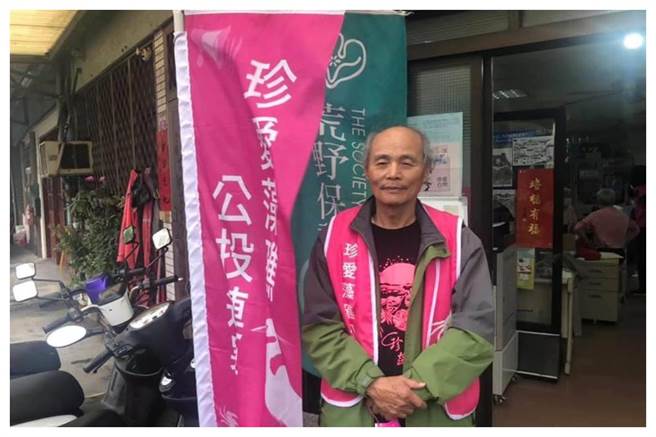 藻礁公投领衔人潘忠政。（图为中时资料照）