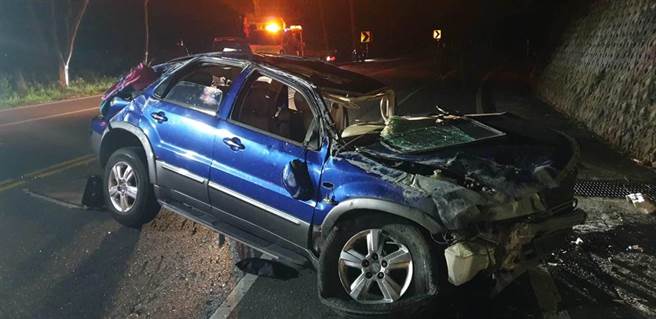 据了解，车中6人中有5人是左营国训中心的柔道国手，于出游后返市区路途中发生意外，事故原因正调查厘清中。（图／民眾提供）