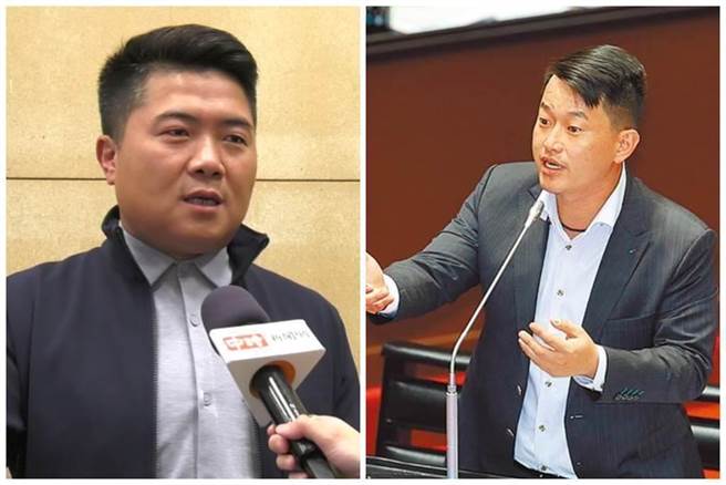 顏寬恒(左)和陳柏惟(右)過去曾是選戰對手。（中時資料照）
